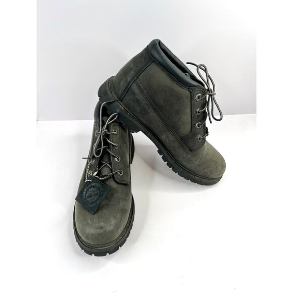 TIMBERLAND Women's Size 9 Waterproof Nellie Chukka Double Boots Black Gray - Picture 2 of 12